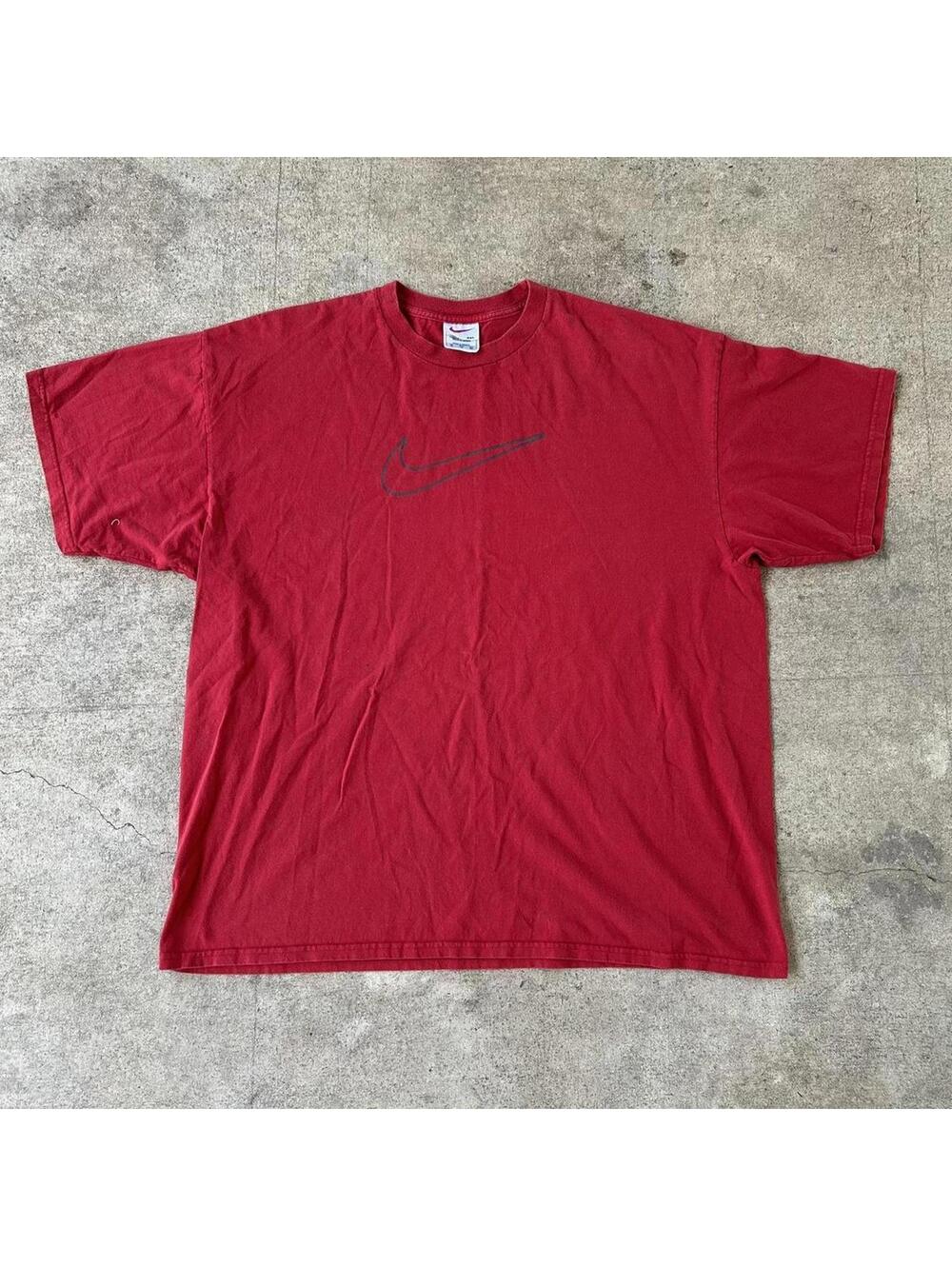 Vintage white tag Nike red shirt